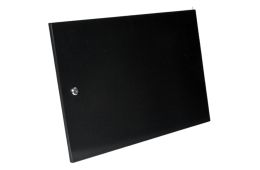 Дверь CMS цельнометаллическая 9U к шкафам MGSWA, черная (UA-MGSWA9MDB)