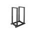 Стойка Zpas 19", 24U, SRX, напольная двурамная, глубина 800 мм, максимально 250кг, черная (W-6026-01-01-161)