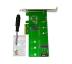 Контролер Maiwo Multi-Size PCIex4 & SATA to M.2 (M-Key or B-key) KT015 SSD (45774)