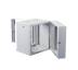 Шкаф Zpas 19", 18U, Z-CUBE, сменные боковые стенки, стеклянные двери, 600x600 мм, максимально 60 кг, серые (W-ZCUBE6060-18S-011)