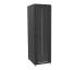 Шкаф Zpas 19", 24U, SZB IT, передние стеклянные двери, 600x800 мм, максимально 1000кг, черный (W-IT-246080-69AA-2-161FB)