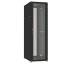 Шкаф Zpas 19", 42U, SZB IT, одностулковые передние и задние перфорованные двери, 600x600 мм, максимально 1500кг, черный (W-IT-426060-44AA-2-011FP)