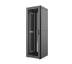 Шкаф MIRSAN 19", 26U, GTN, перфорированные двери, 600x800 мм, максимально 1000 кг, черный (MR.GTN26U68DE.01_PRF63)