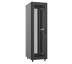 Шкаф MIRSAN 19", 42U, GTN, перфорированные двери, 600x1000 мм, максимально 1000 кг, черный (MR.GTN42U61DE.01_PRF63)