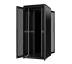 Шкаф MIRSAN 19", 42U, GTN, перфорированные двери, 800x800 мм, максимально 1000 кг, черный (MR.GTN42U88DE.01_PRF63)