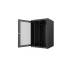 Шкаф MIRSAN 19", 9U, WTN, перфорация 80%, 600x450 мм, 2т.крепл, максимально 100 кг, черный (MR.WTN09U45DE.01_PRF80)