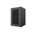 Шкаф MIRSAN 19", 9U, WTN, перфорация 80%, 600x450 мм, 2т.крепл, максимально 100 кг, черный (MR.WTN09U45DE.01_PRF80)