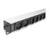 Блок розеток Digitus 19" 1U w/PDU 8xC13, 2xC19, 16A, 250V, вилка C20 (DN-95427)