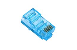Коннектор Merlion RJ45 cat.5e UTP 8P8C Blue 100 шт (05355)