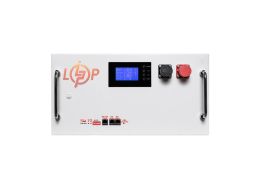Акумулятор LP LiFePO4 51,2V - 315 Ah (16128Wh) (BMS SP 200A/100А) RM RS485/CAN LCD WH (LP40687)
