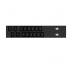 Блок розеток Mirsan MXB, 2U, 16A, 1Ph, 16 гибридных розеток (C13-C19), черный (MR.PDU.MXB32112H2)