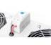 Блок вентиляторов DIGITUS 19" Roof Wall Mount, 2 fans, thermostat, RAL 7035 (DN-19FAN-2-WM-T)