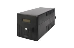 ДБЖ DIGITUS 1000VA/600W, LCD, RJ45, RS232, USB, 4xSchuko (DN-170074)