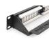 Патч-панель Digitus САТ 6 UTP, 19", 1U, 24 порта, собранная (DN-91624U-CR)