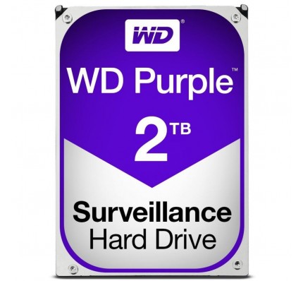 Жесткий диск WD PURPLE SATA 2TB 6GB/S (WD20PURZ)