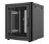 Шкаф MIRSAN 19", 16U, GTN, перфорированные двери, 600x600 мм, максимально 1000 кг, черный (MR.GTN16U66DE.01_PRF63)