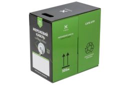 Кабель сетевой Vinga UTP Cat6 CCA 4 pairs 305 m (VCDCU6CA305)