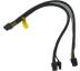 Кабель GPU R720/730 Power Splitter Cable 8pin to 6pin + 8(6+2)pin 35см (R730-8-6P8A) / 30870