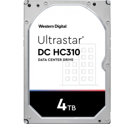 Жесткий диск WD Ultrastar DC HC310 4TB 7200RPM HDD SATA 6GB/S/128MB (0F23025)