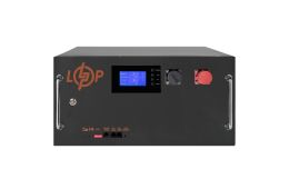 Аккумулятор LP LiFePO4 51,2V-150 Ah (7680 Wh) (BMS SP 150A/100 А) RM RS485/CAN LCD BL (LP41763)