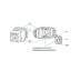 Модуль Corning екранований KS500S Keystone, RJ45, кат. 6a, пак. 24 шт (KAXBSM-00104-C001-BP)