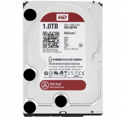 Жесткий диск WD 1TB HDD Red SATA 6GB/S (WD10EFRX)