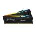 Модуль памяти для компьютера DDR5 32GB (2x16GB) 6400 MHz Beast RGB EXPO Kingston Fury (ex.HyperX) (KF564C32BBEAK2-32)