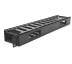 Организатор патчкордов Corning с крышкой 19", 1U, Everon®, черный (XE005315637)