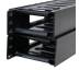 Организатор патчкордов Corning с крышкой 19", 1U, Everon®, черный (XE005315637)