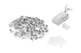 Коннектор Digitus CАТ 6A RJ45, STP, 100шт. (AK-219604-100)