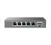 Коммутатор Grandstream, Unmanaged 2.5G Multi-Gigabit Network Switch, 5x 2,5GbE RJ45, 1x SFP+, metal case, 12V/1A PSU (GWN7700M)