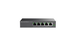 Коммутатор Grandstream, Unmanaged Network Switches, 5-ports Gigabit Ethernet, PoE 4-Ports, Desktop, wall-mount (GWN7700P)