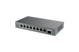 Коммутатор Grandstream, Unmanaged Network Switches, 8-ports 2.5  Gigabit Ethernet, 1 SFP+ port, Desktop, wall-mount (GWN7701M)