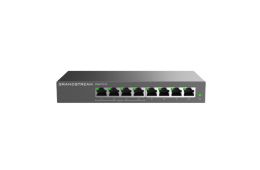 Коммутатор Grandstream, Unmanaged Network Switches, 8-ports Gigabit Ethernet, PoE 4-Ports, Desktop, wall-mount (GWN7701P)