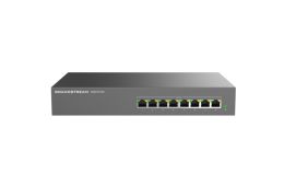 Коммутатор Grandstream, Unmanaged Network Switch, 8x GbE RJ45, 8x PoE 802.3 af/at, Internal PSU (GWN7701PA)