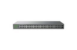 Коммутатор Grandstream, Unmanaged Network Switch, 48x GbE RJ45, 2x SFP, metal case (GWN7706)