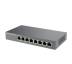 Комутатор Grandstream, layer 2 Lite Cloud Managed Switch, 8x GbE RJ45, 4x PoE/PoE+ or +24VDC output mode (GWN7711P)