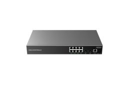 Коммутатор Grandstream, Enterprise Layer 2+ Managed Network Switch, 8-ports Gigabit Ethernet, 2-SFP, Desktop, wall-mount (GWN7801)