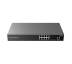 Коммутатор Grandstream, Enterprise Layer 2+ Managed Network Switch, 8-ports Gigabit Ethernet, PoE/PoE+ (120W), 2-SFP, Desktop, wall-mount (GWN7801P)