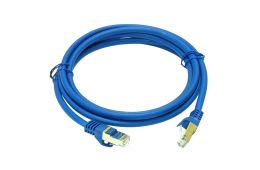 Патч-корд LW S/FTP, 2 м, кат. 6А, синий (PC005-C6A-200BL)