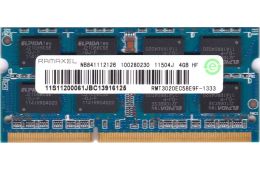 Оперативна пам'ять Ramaxel 4GB DDR3 2Rx8 PC3-10600S SO-DIMM (RMT3020EC58E9F)