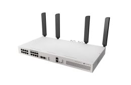 Комутатор MIKROTIK (CRS418-8P-8G-2S+5axQ2axQ-RM)