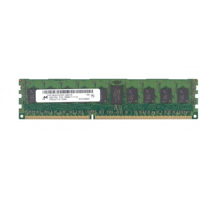 Серверная оперативная память Micron 4GB DDR3 1Rx4 PC3L-12800R (MT18KSF51272PZ-1G6K1) / 440