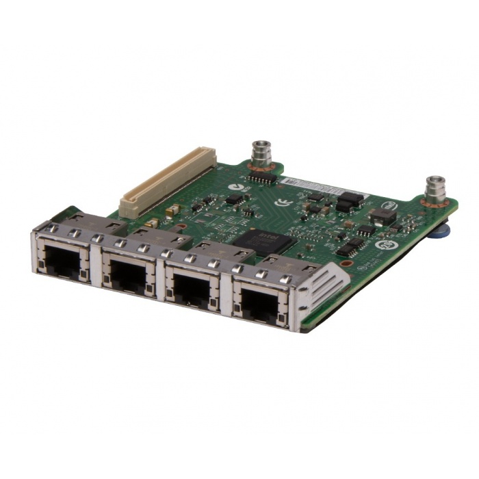 Сетевой адаптер DELL [4x1Gb RJ45] Network Daughter Card / Intel i350 (0R1XFC)