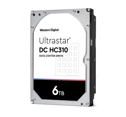 Жесткий диск Western Digital Ultrastar DC HC310 HDD SATA 6TB 7200RPM 6GB/S/128MB