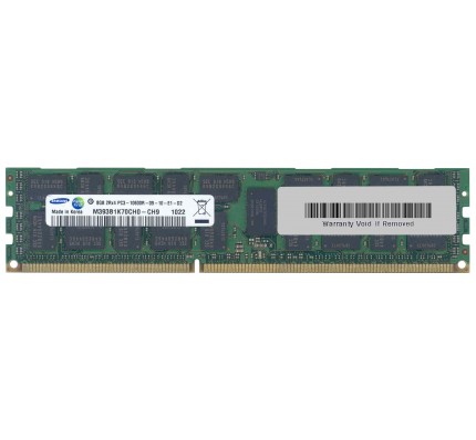 Серверная оперативная память Samsung 8GB DDR3 2Rx4 PC3-10600R (M393B1K70CH0-CH9Q5, M393B1K70CH0-CH9Q4, M393B1K70CH0-CH9) / 633