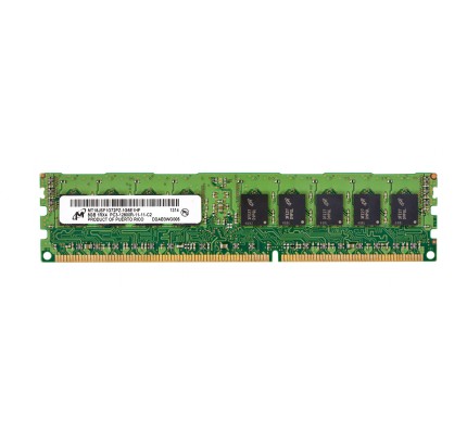 Серверная оперативная память Micron 8GB DDR3 1Rx4 PC3-12800R (MT18JSF1G72PZ-1G6E1, MT18JSF1G72PZ-1G6D1) / 664