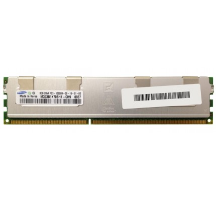 Серверная оперативная память Samsung 8GB DDR3 2Rx4 PC3-10600R HS (M393B1K70BH1-CH9 / M393B1K70CHD-CH9) / 809