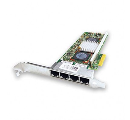Сетевой адаптер DELL [4 x 1Gb RJ45] PCIe x4 Network Card (YT674, H092P)