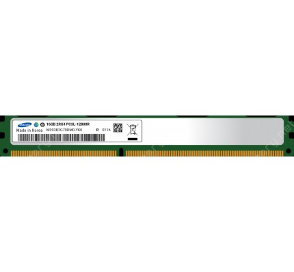 Серверна оперативна пам'ять Samsung 16GB DDR3 2Rx4 PC3L-12800R HS LP (M392B2G70DM0-YK0) / 1708